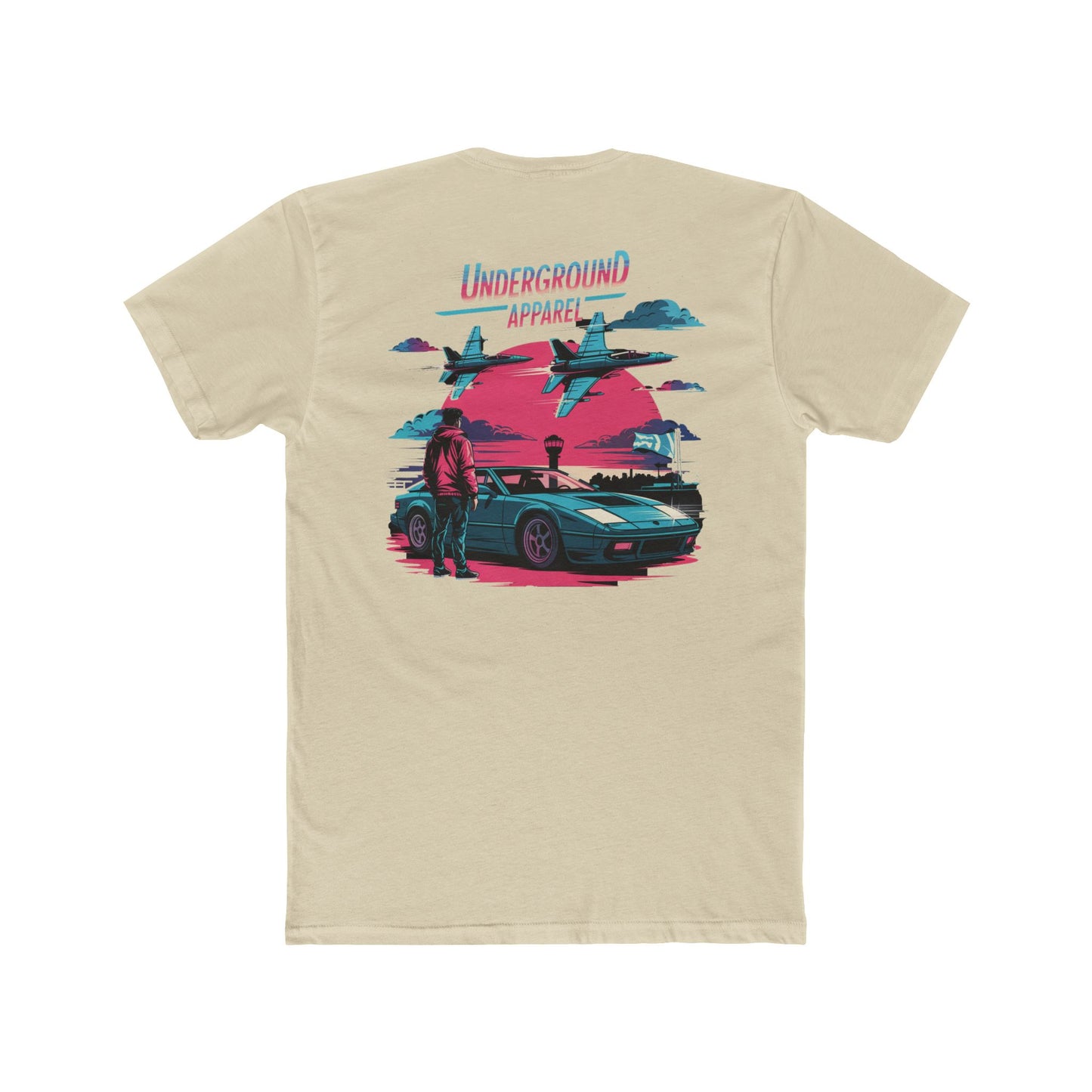 Underground Apparel Retro Themed Top Gun T-shirt