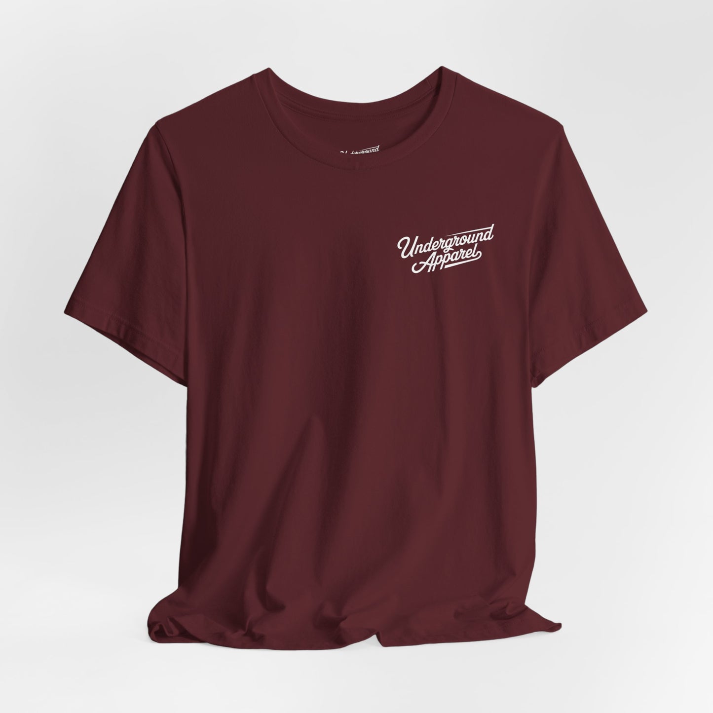 Truck Graphic Tee – "Made by Underground Apparel" Retro Sunset Design