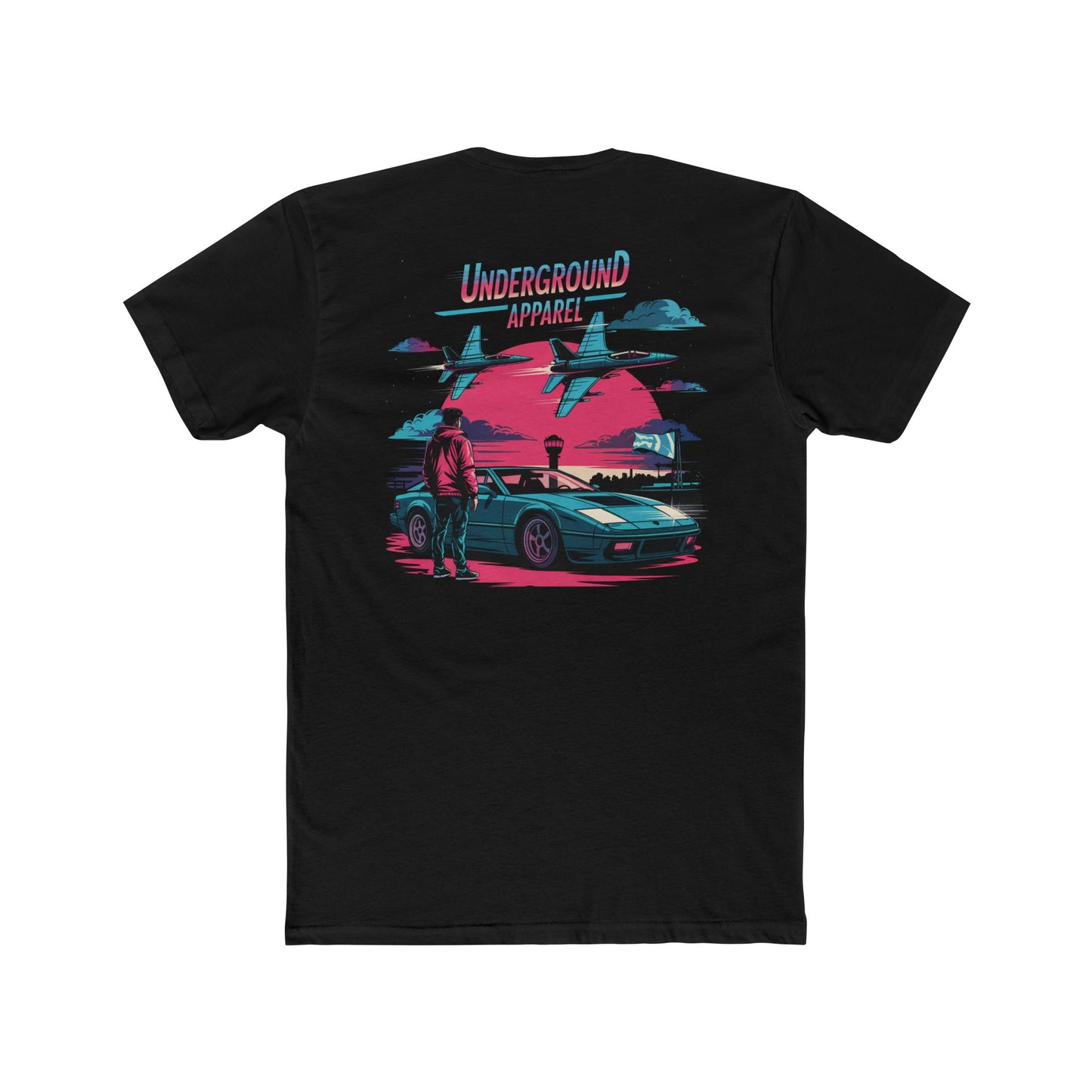 Underground Apparel Retro Themed Top Gun T-shirt