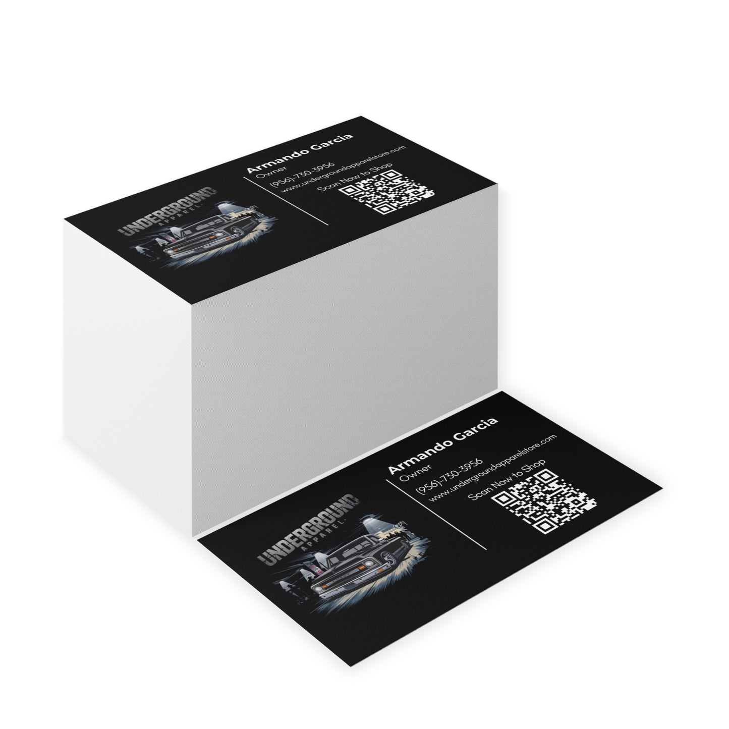 Underground Apparel Business Cards