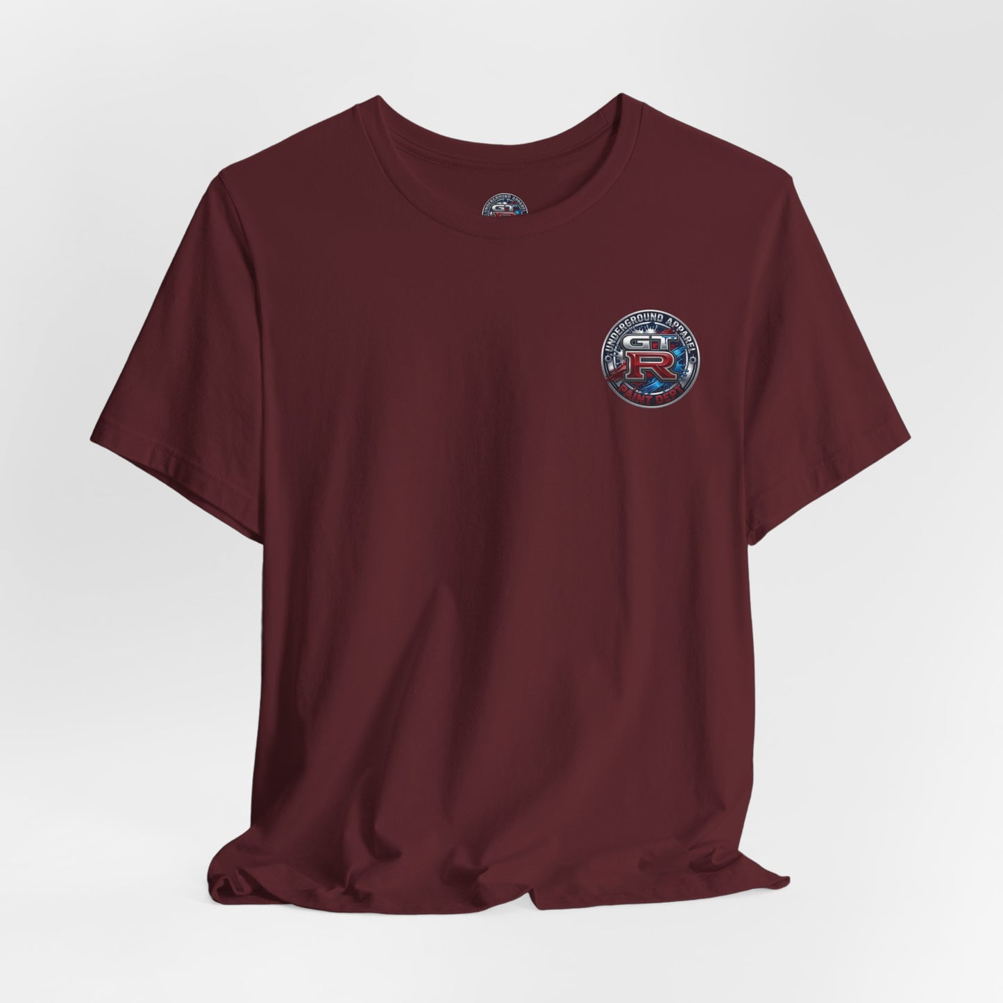 Underground Apparel Bayside Blue Skyline Car Tee