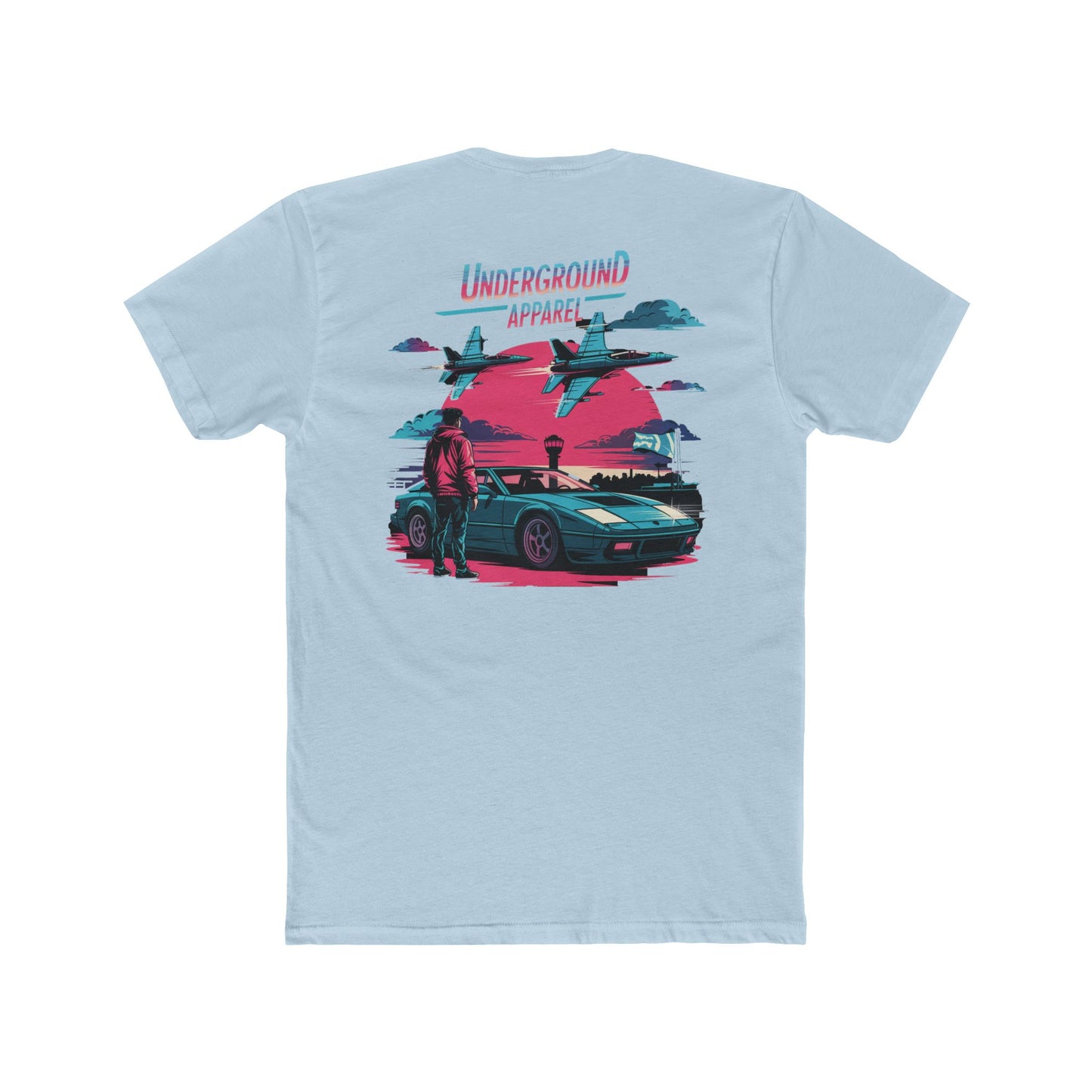 Underground Apparel Retro Themed Top Gun T-shirt