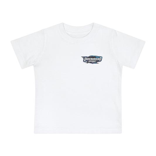 Baby T-Shirt — "Underground Racing" Retro Race Car Graphic