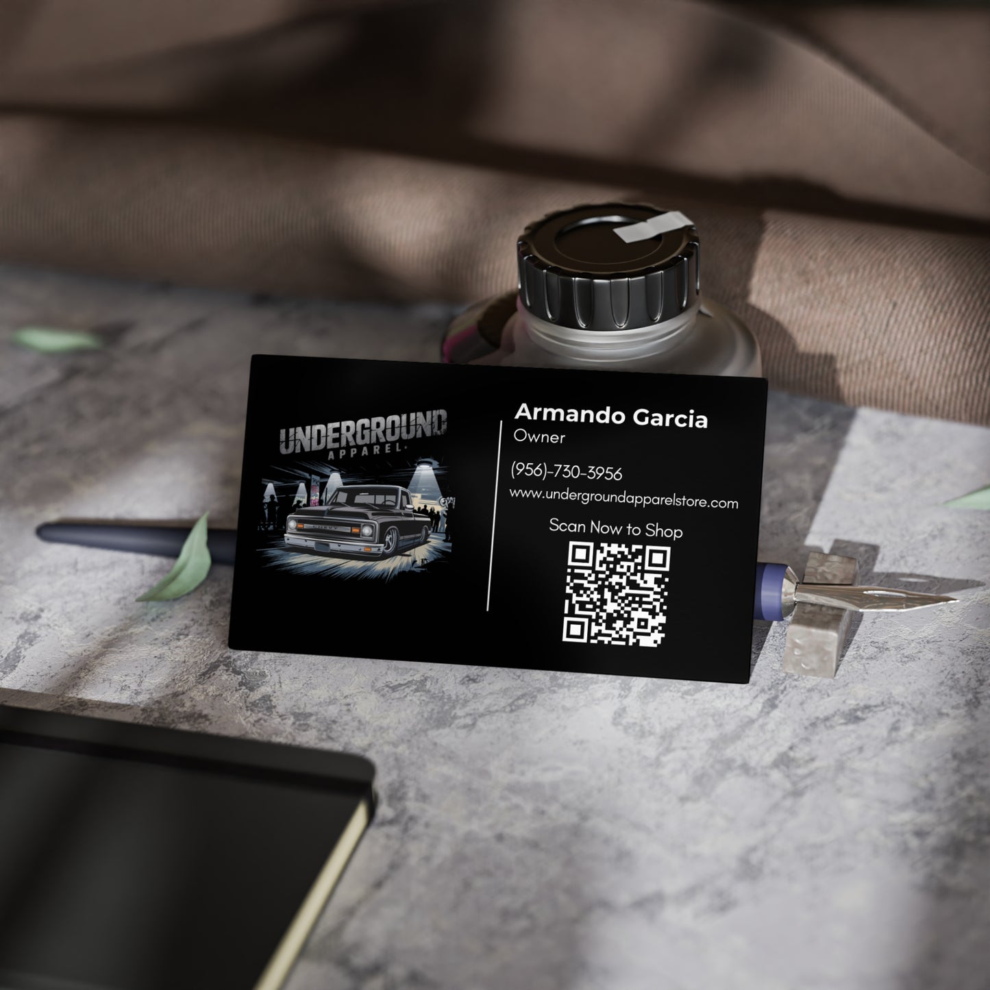 Underground Apparel Business Cards