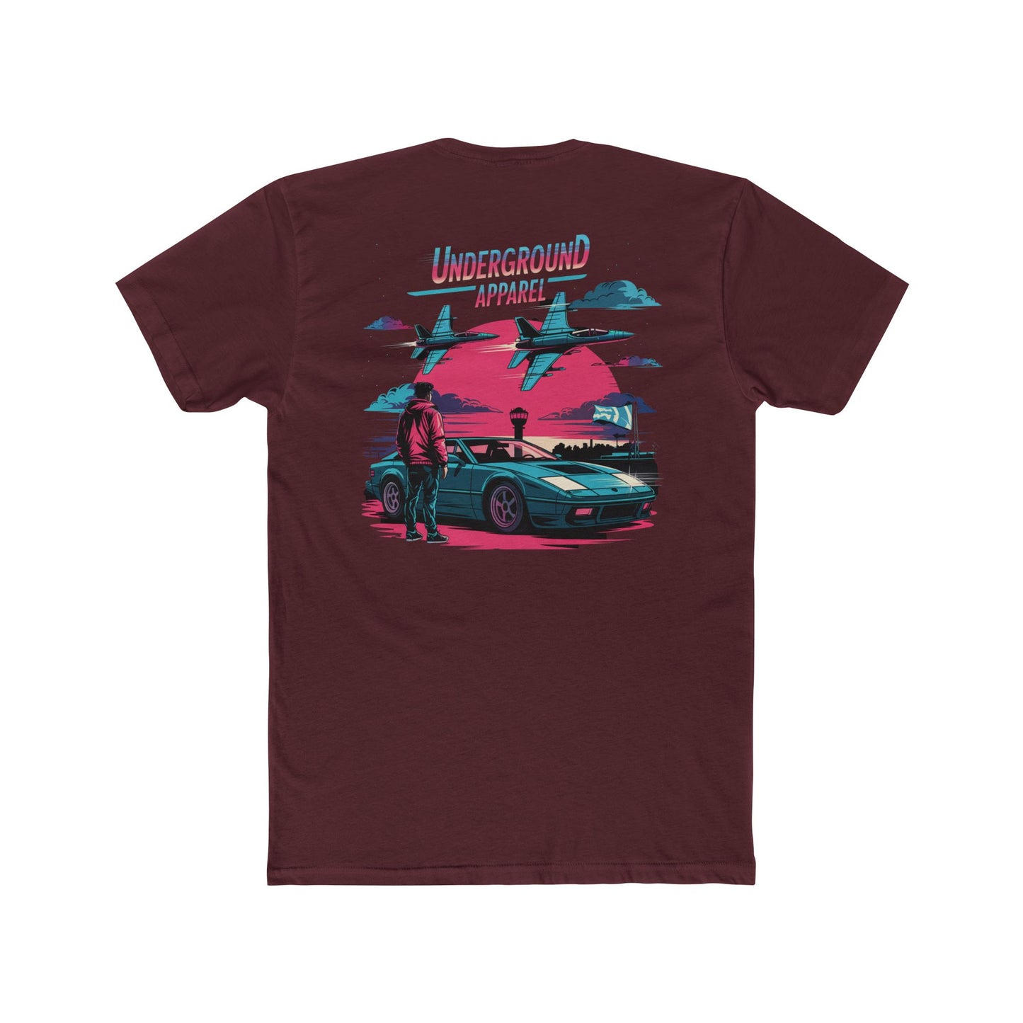 Underground Apparel Retro Themed Top Gun T-shirt
