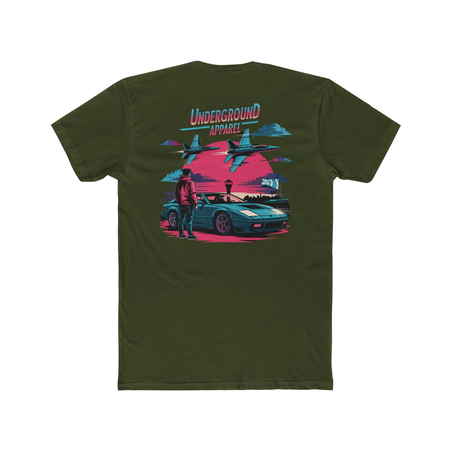 Underground Apparel Retro Themed Top Gun T-shirt