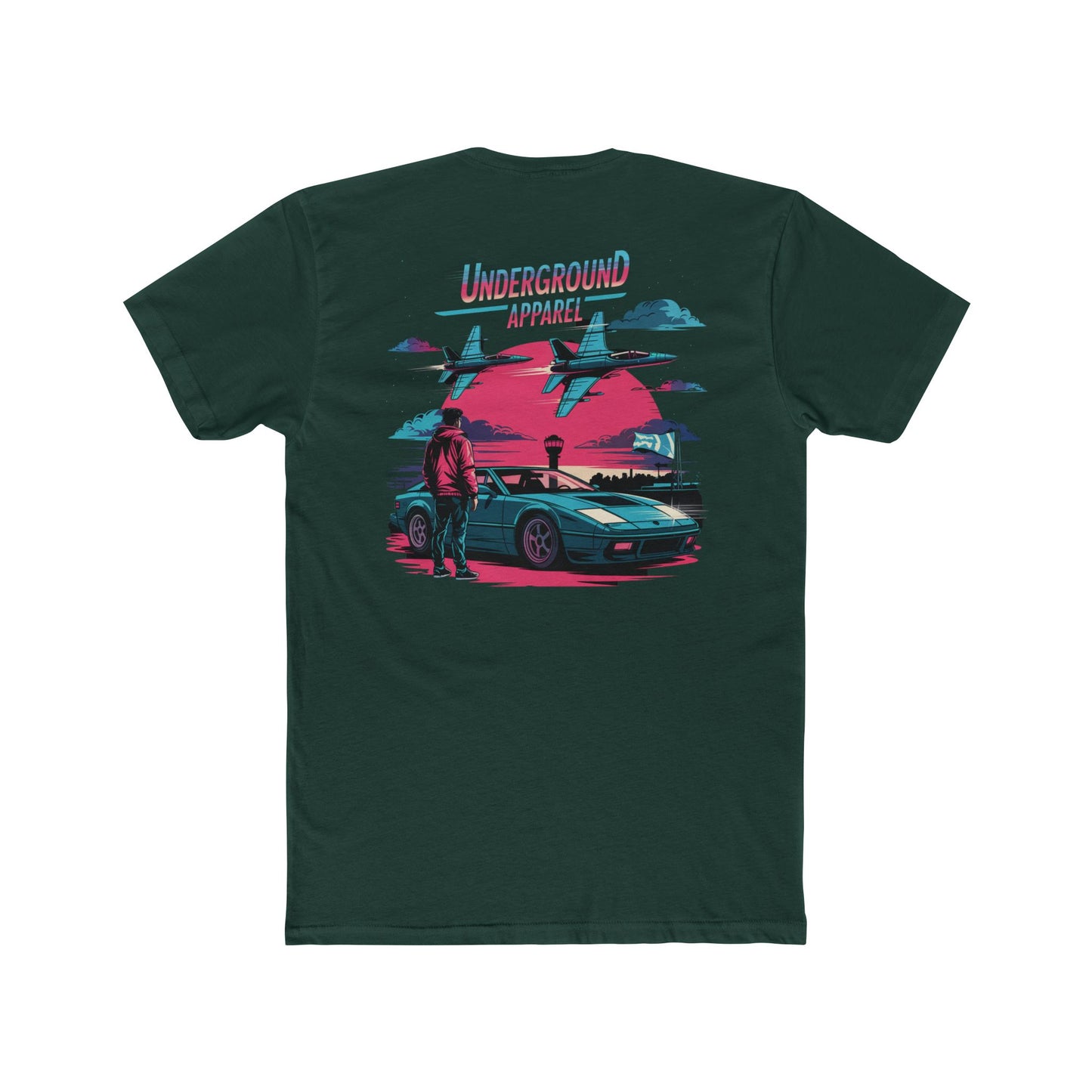 Underground Apparel Retro Themed Top Gun T-shirt