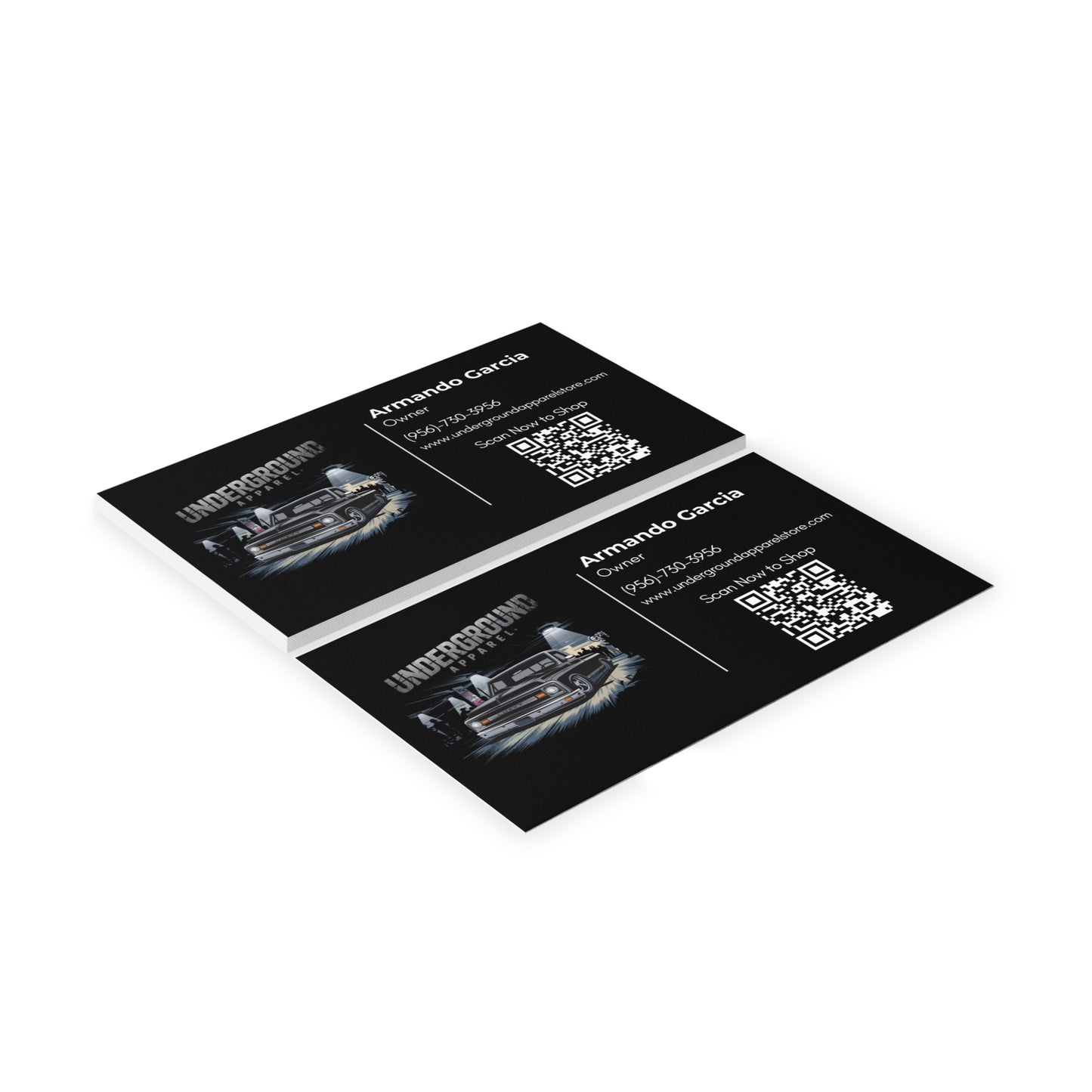 Underground Apparel Business Cards