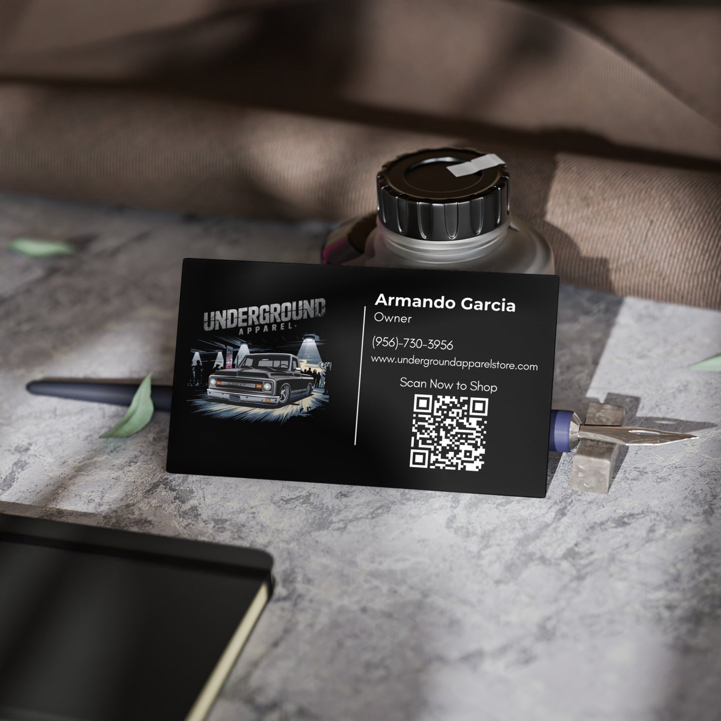 Underground Apparel Business Cards
