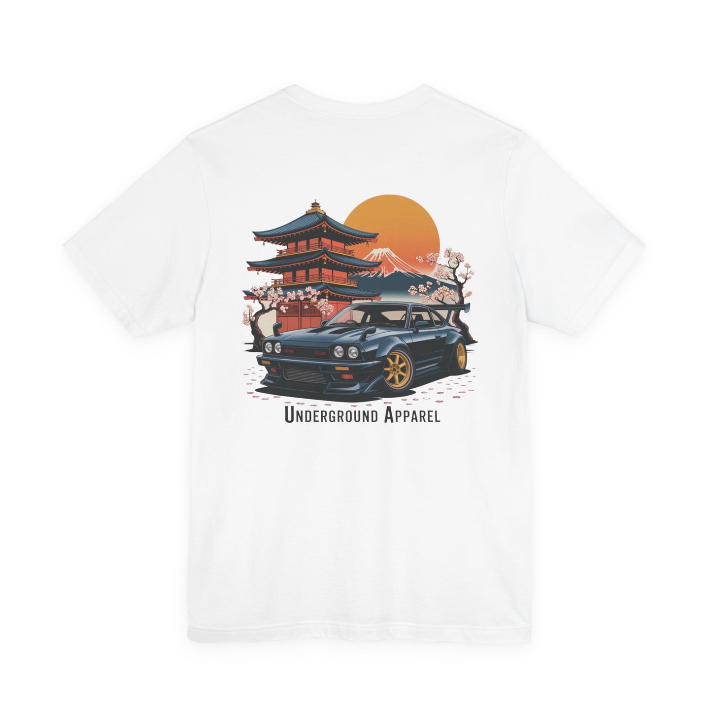 Japanese Skyline Car Tee — Underground Apparel Graphic T-Shirt