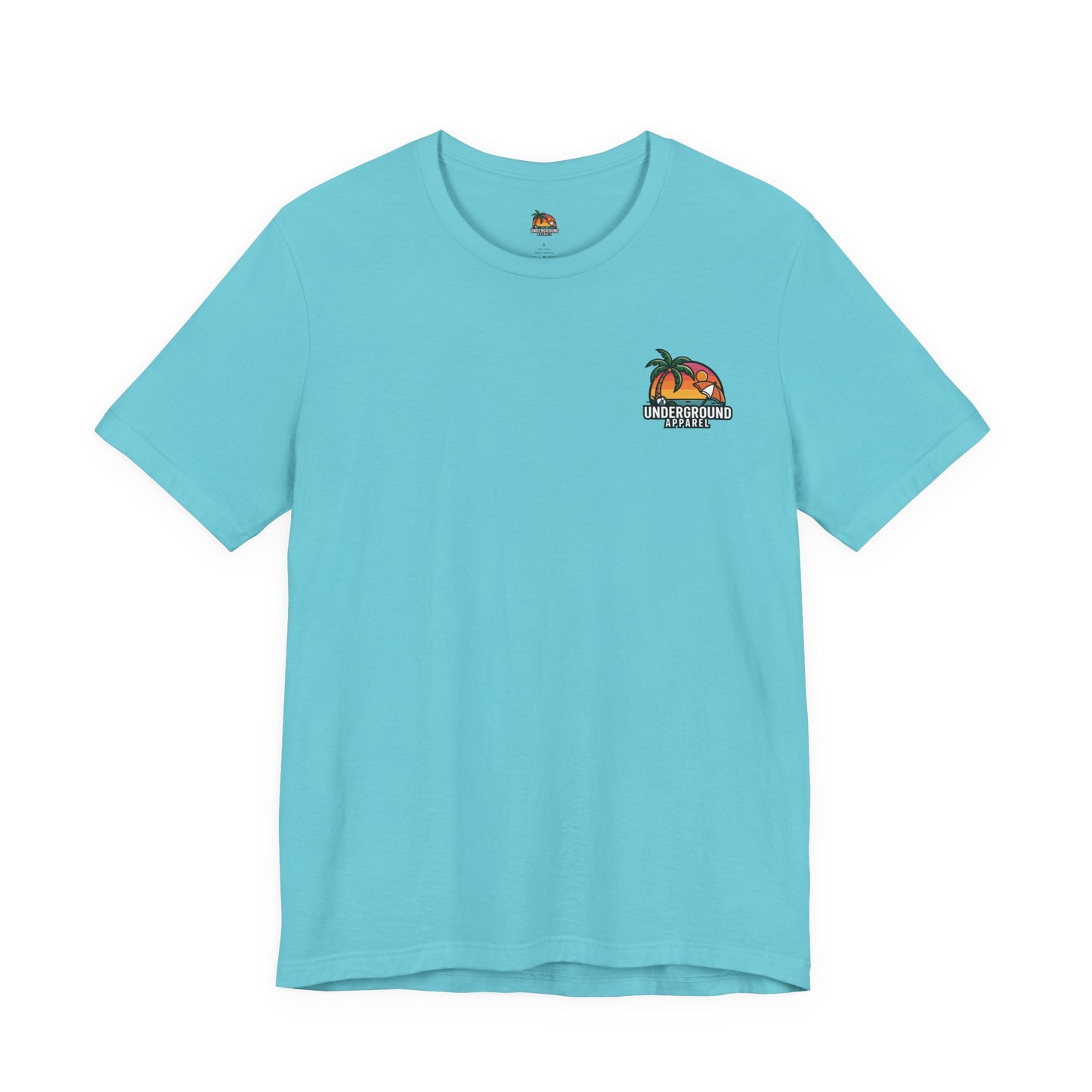 Classic Sunset Car Tee — "Underground Apparel" Tropical Streetwear CTS