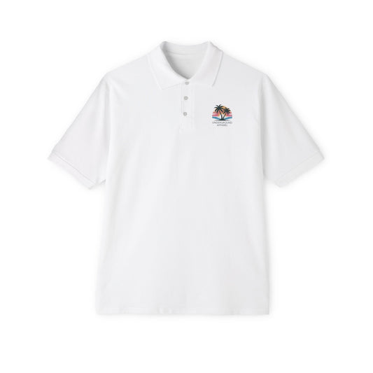 Underground Apparel Polo with Tropical Design