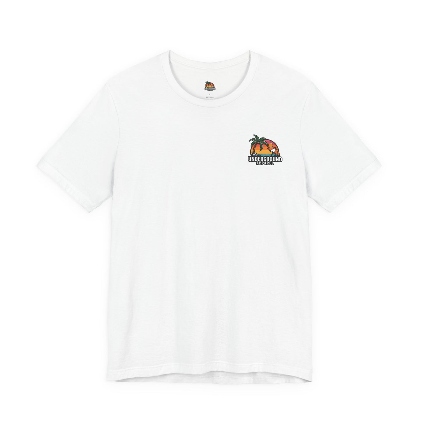 Classic Sunset Car Tee — "Underground Apparel" Tropical Streetwear CTS