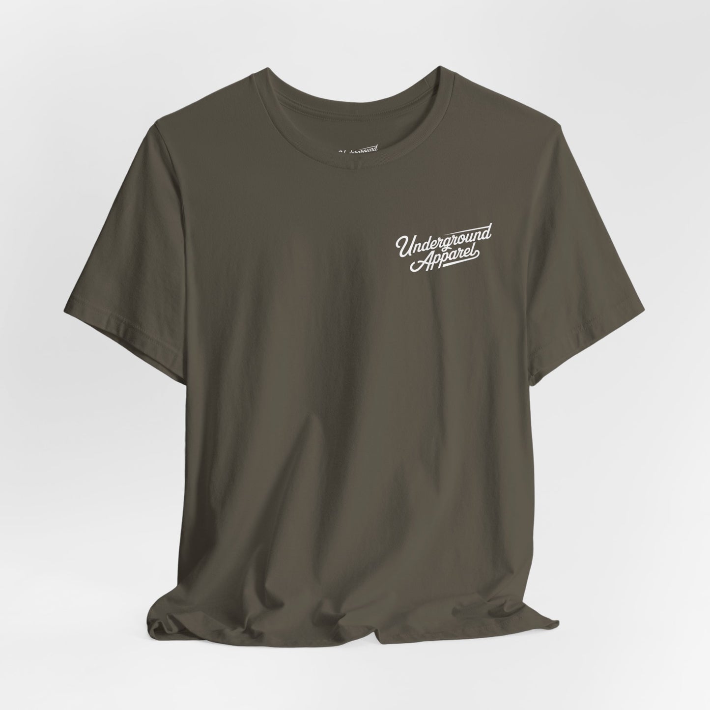 Truck Graphic Tee – "Made by Underground Apparel" Retro Sunset Design