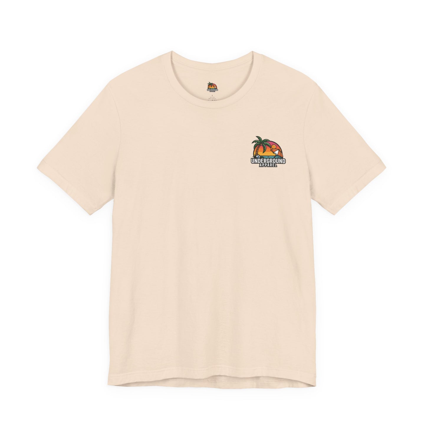Classic Sunset Car Tee — "Underground Apparel" Tropical Streetwear CTS