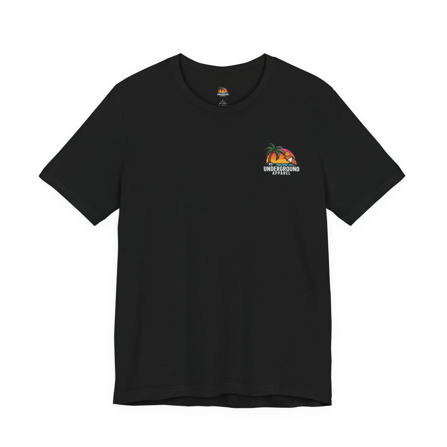 Classic Sunset Car Tee — "Underground Apparel" Tropical Streetwear CTS