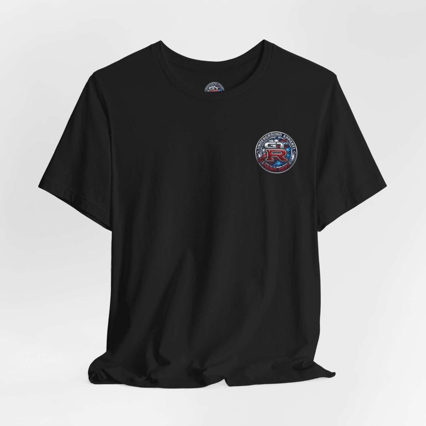 Underground Apparel Bayside Blue Skyline Car Tee