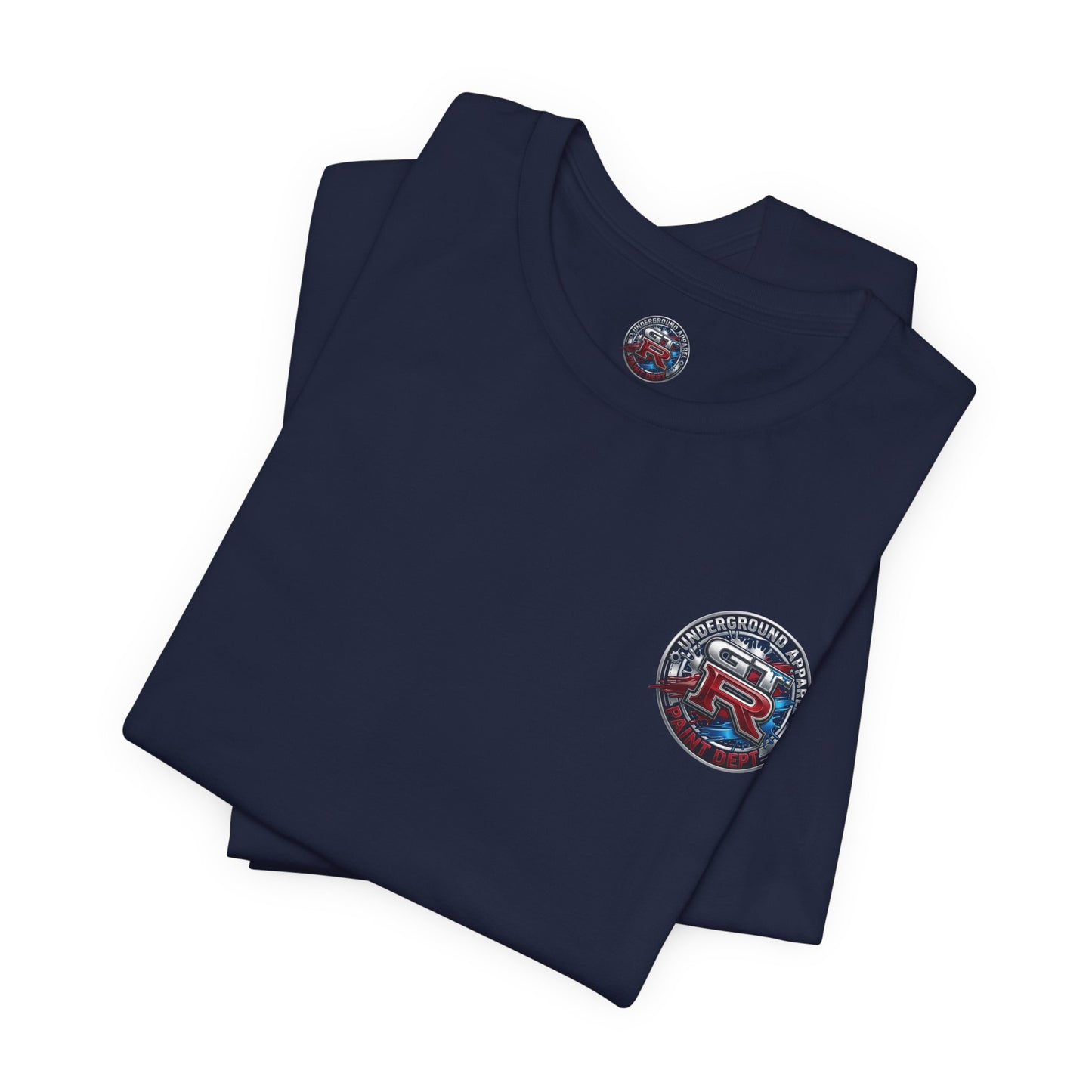 Underground Apparel Bayside Blue Skyline Car Tee
