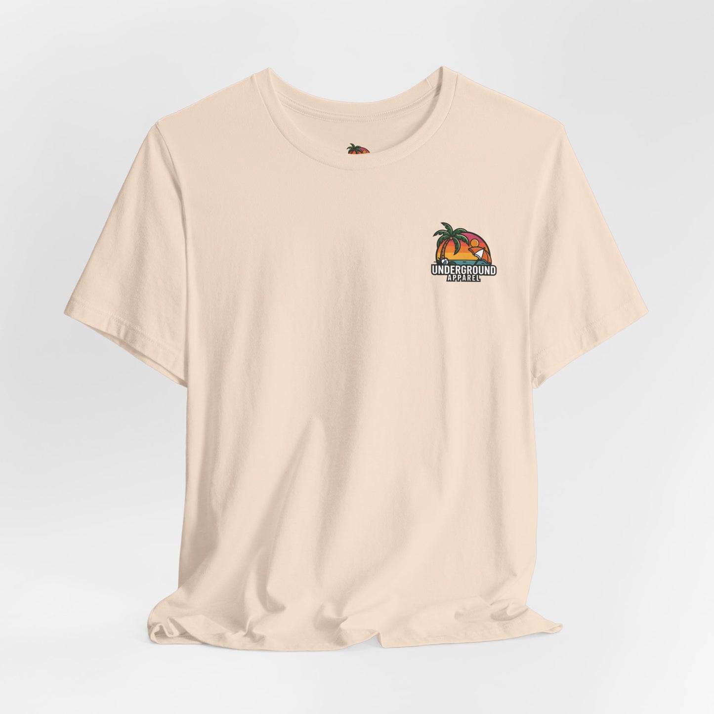 Classic Sunset Car Tee — "Underground Apparel" Tropical Streetwear CTS
