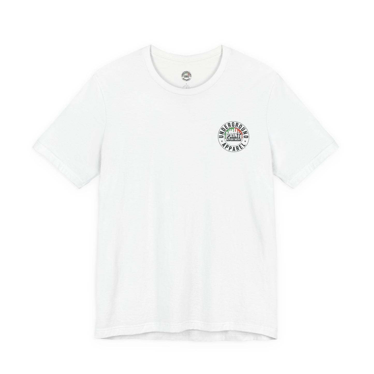 UA Paint Department Racing T‑Shirt — Retro Muscle Car Graphic Tee