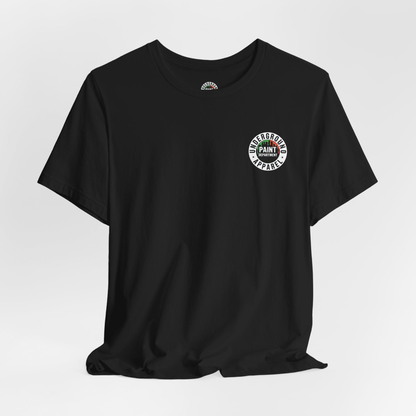 UA Paint Department Racing T‑Shirt — Retro Muscle Car Graphic Tee