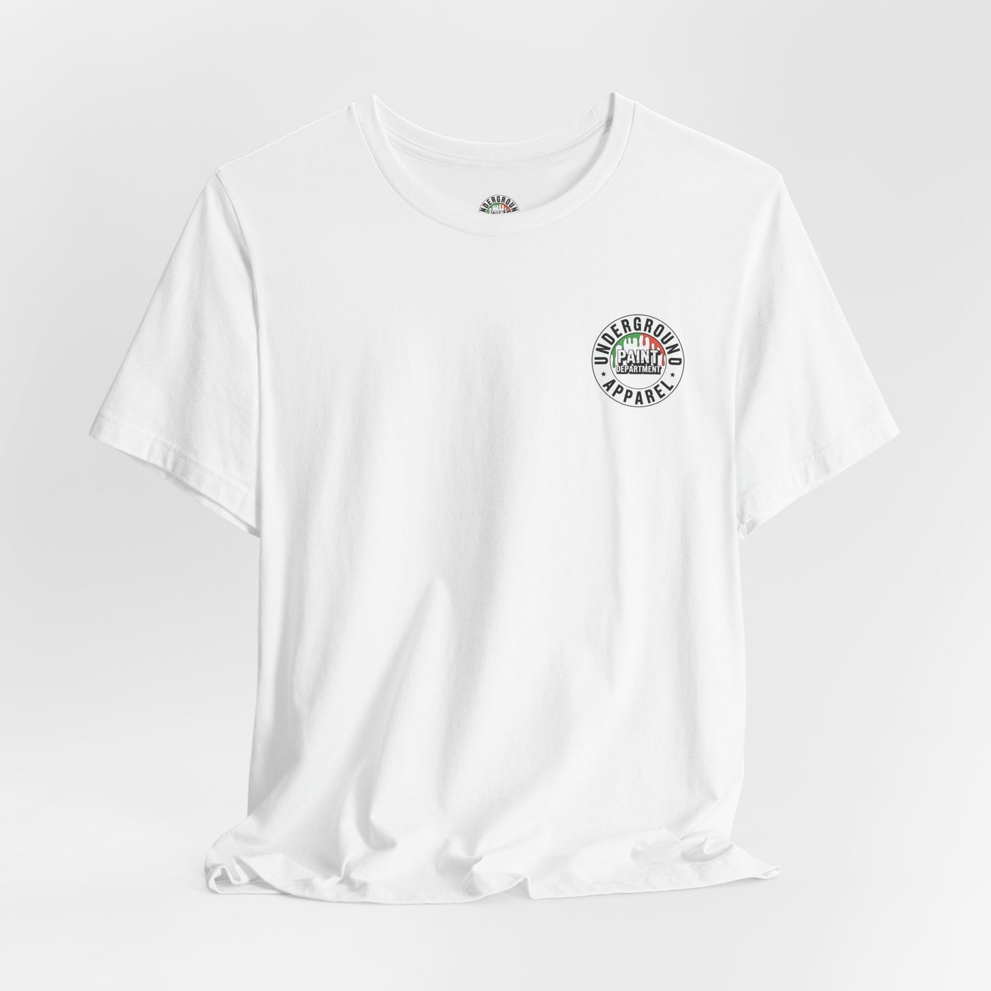 UA Paint Department Racing T‑Shirt — Retro Muscle Car Graphic Tee