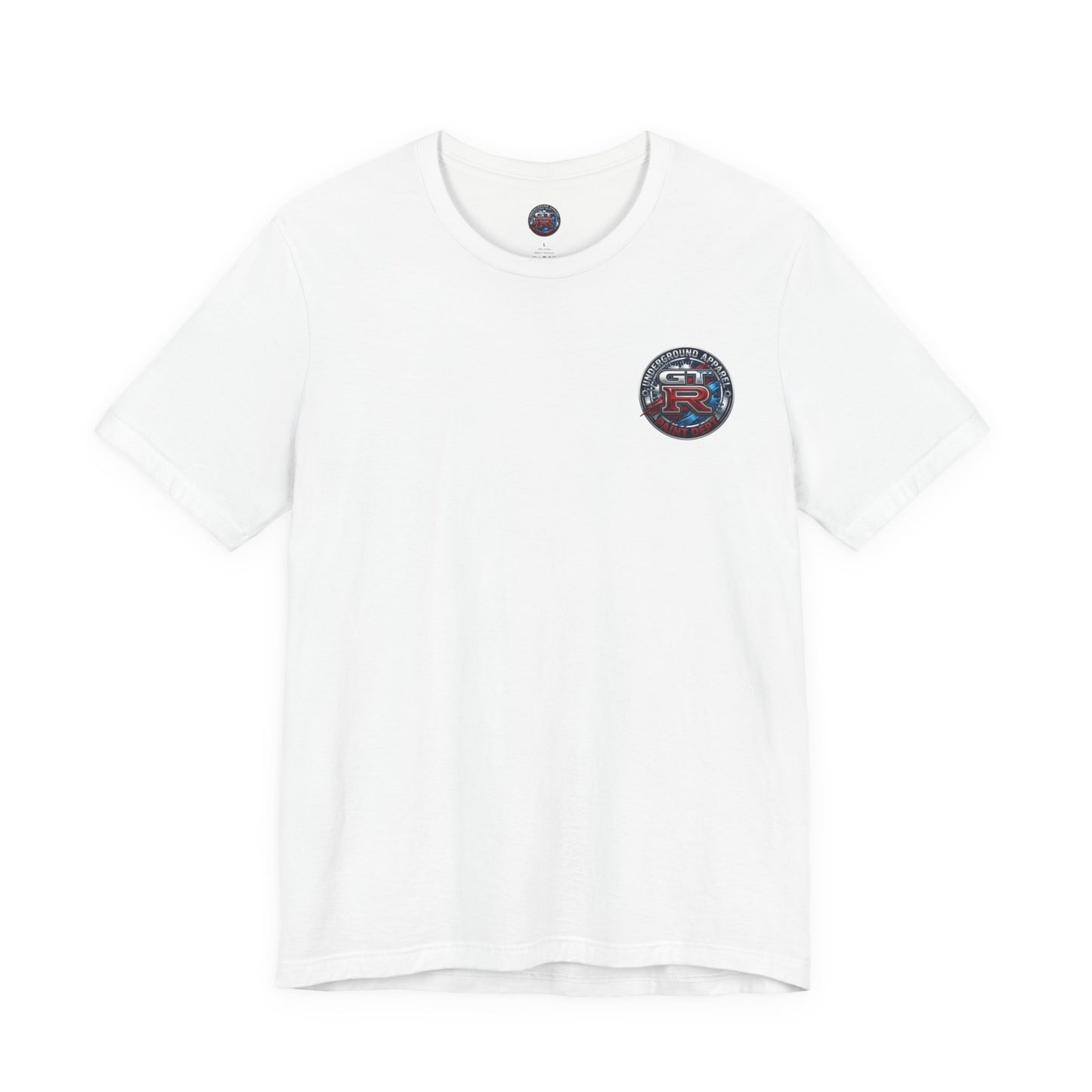 Underground Apparel Bayside Blue Skyline Car Tee