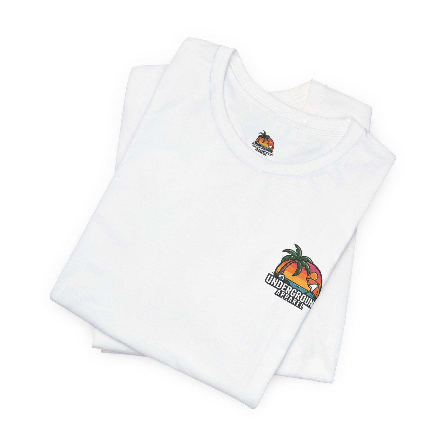 Classic Sunset Car Tee — "Underground Apparel" Tropical Streetwear CTS