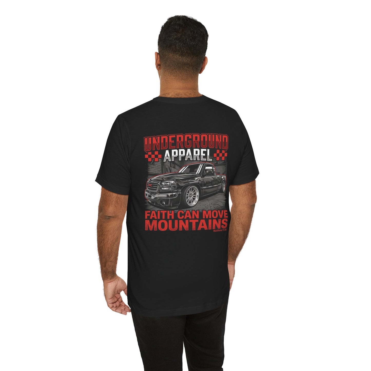 Underground Apparel OG 'Faith Can Move Mountains' Truck Graphic Tee