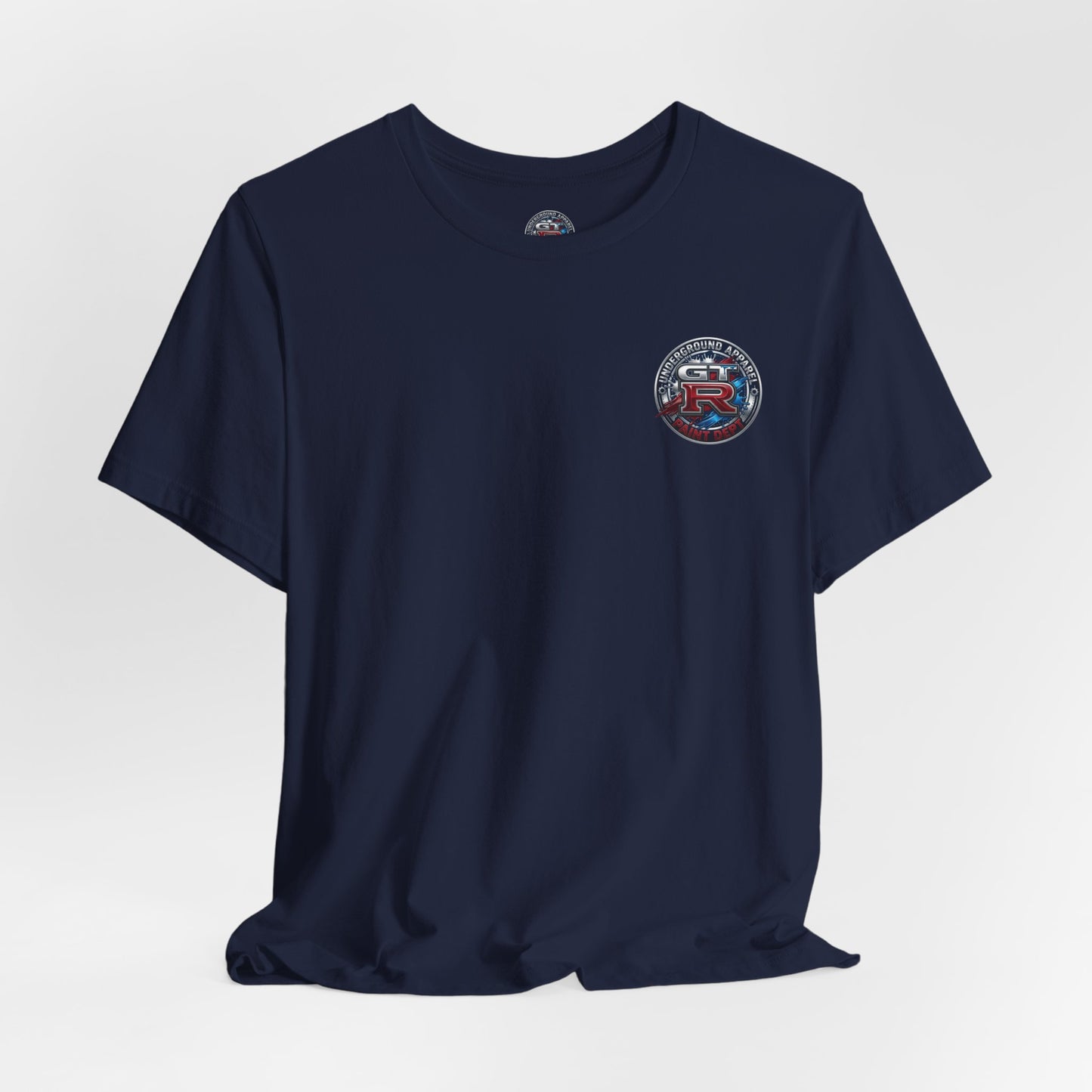 Underground Apparel Bayside Blue Skyline Car Tee