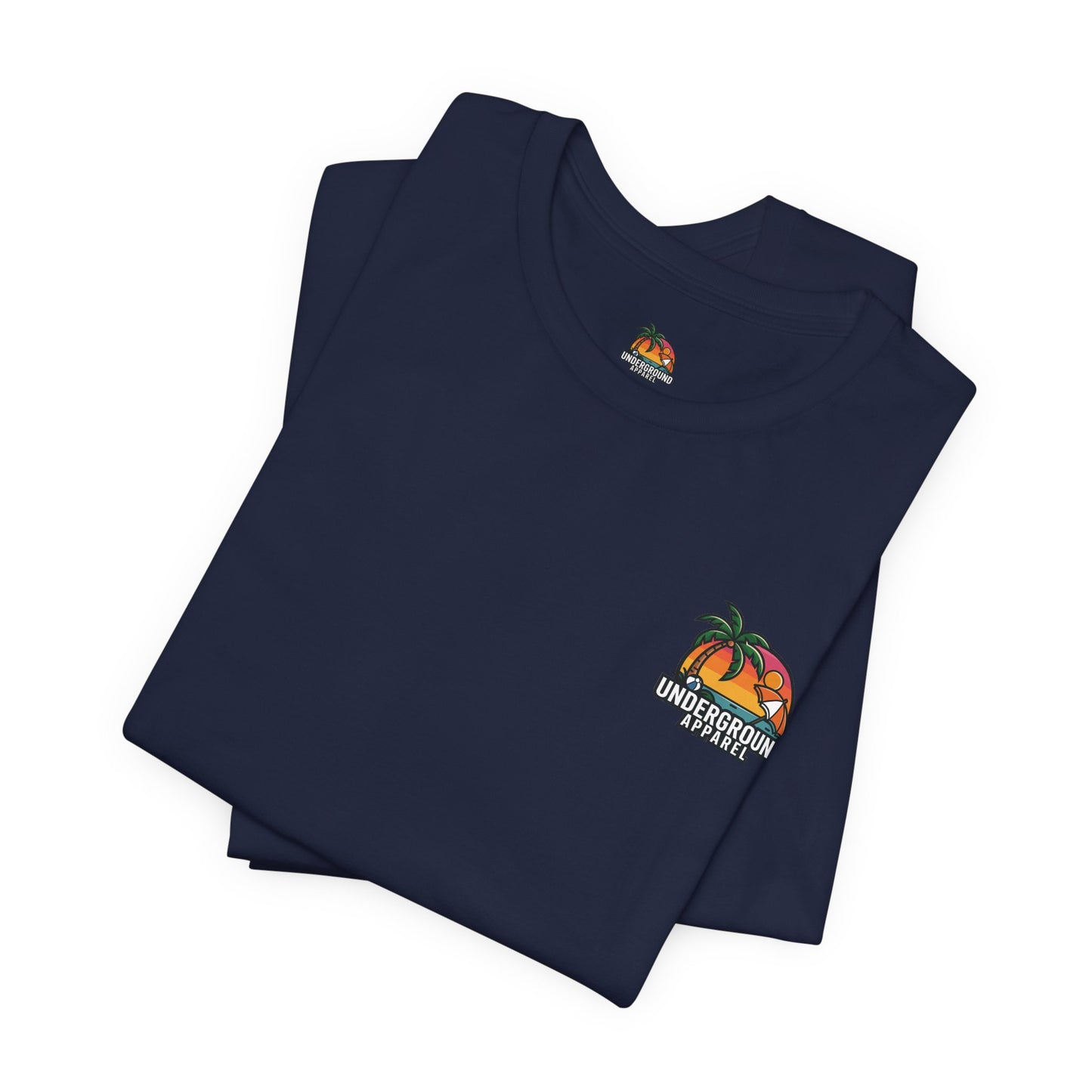 Classic Sunset Car Tee — "Underground Apparel" Tropical Streetwear CTS
