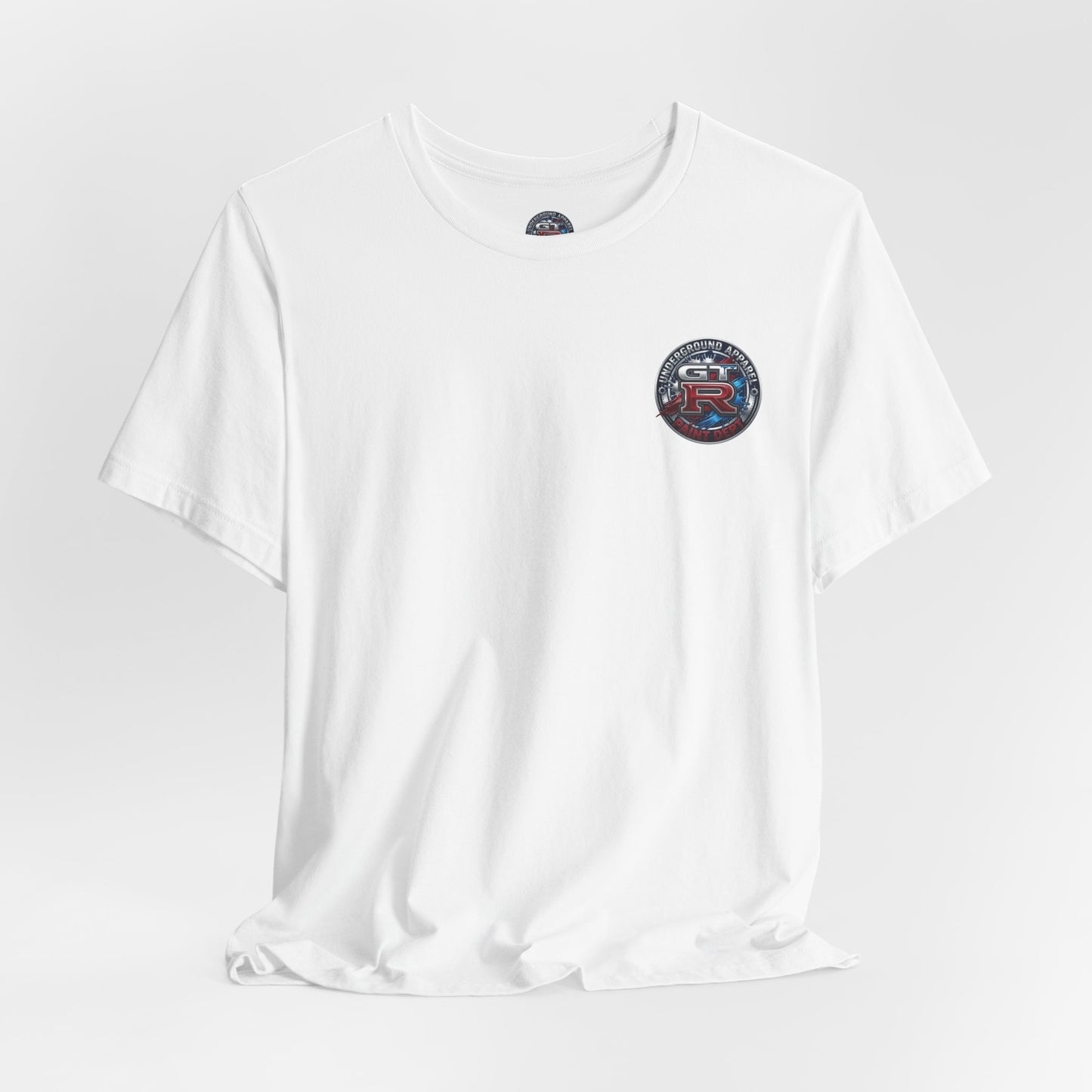 Underground Apparel Bayside Blue Skyline Car Tee