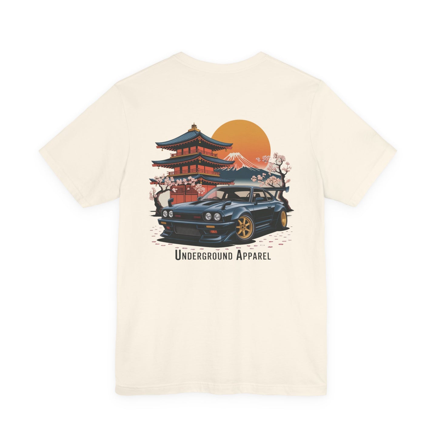 Japanese Skyline Car Tee — Underground Apparel Graphic T-Shirt