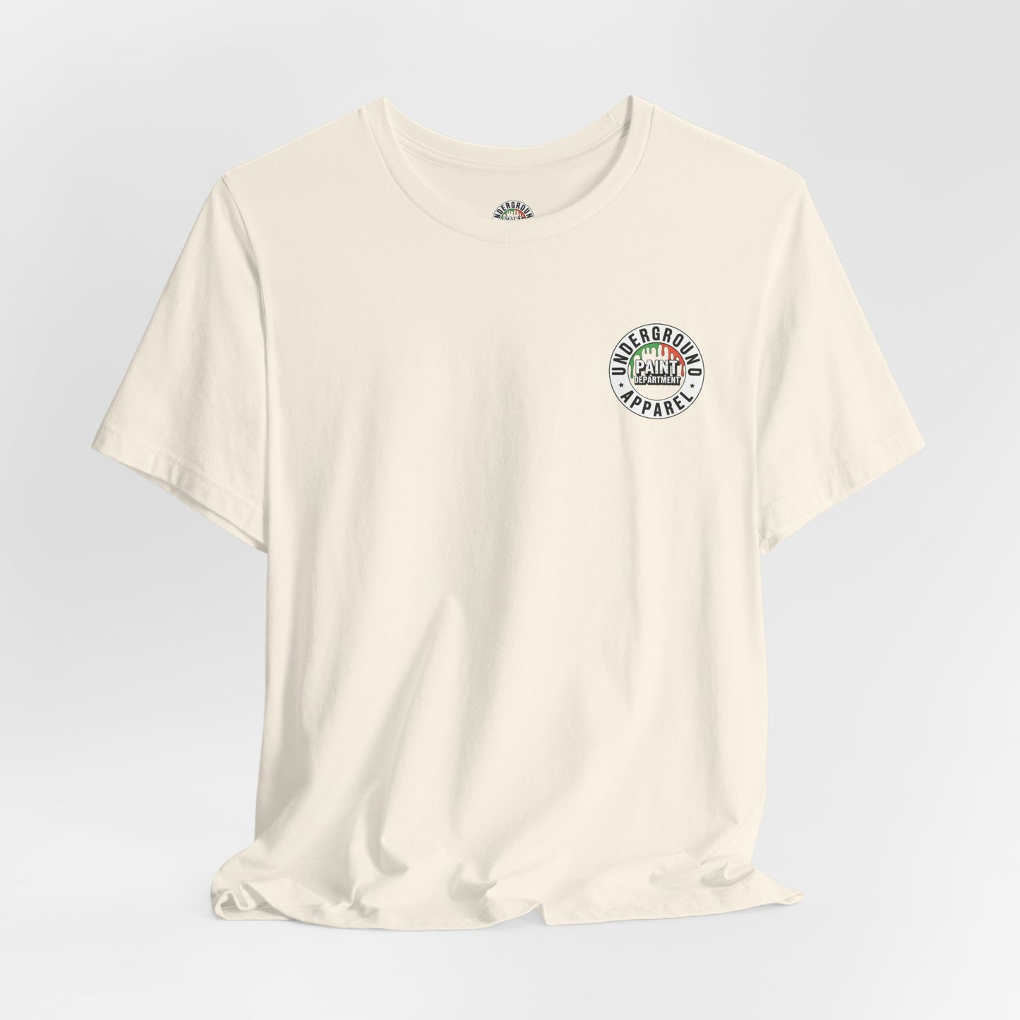 UA Paint Department Racing T‑Shirt — Retro Muscle Car Graphic Tee