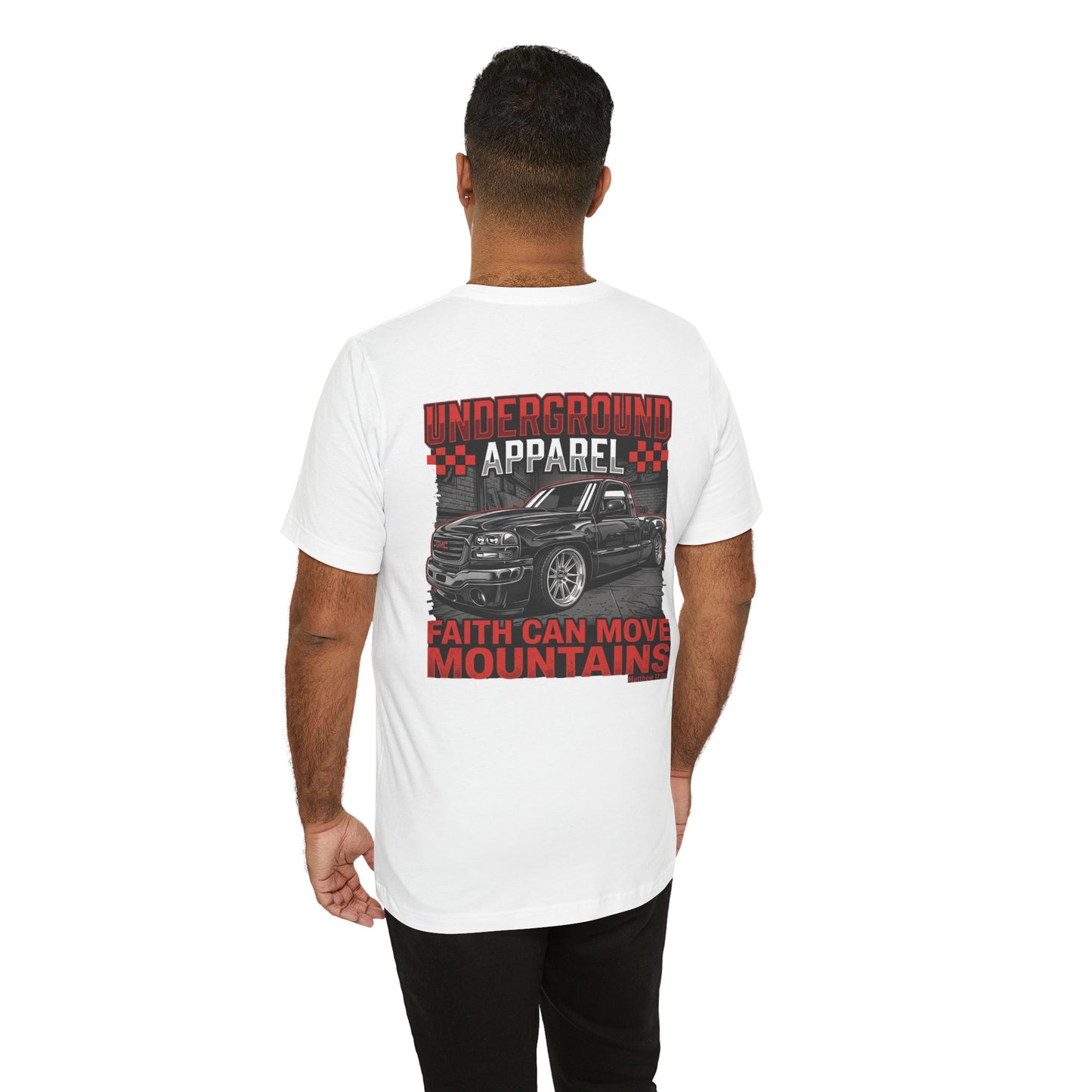 Underground Apparel OG 'Faith Can Move Mountains' Truck Graphic Tee