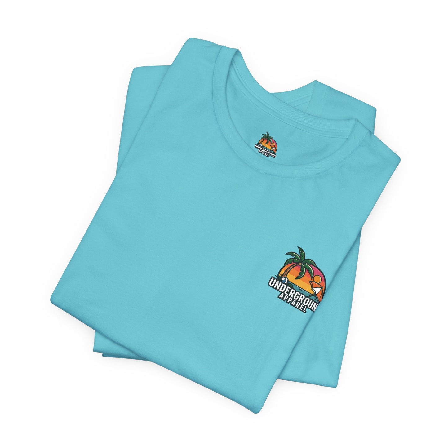 Classic Sunset Car Tee — "Underground Apparel" Tropical Streetwear CTS