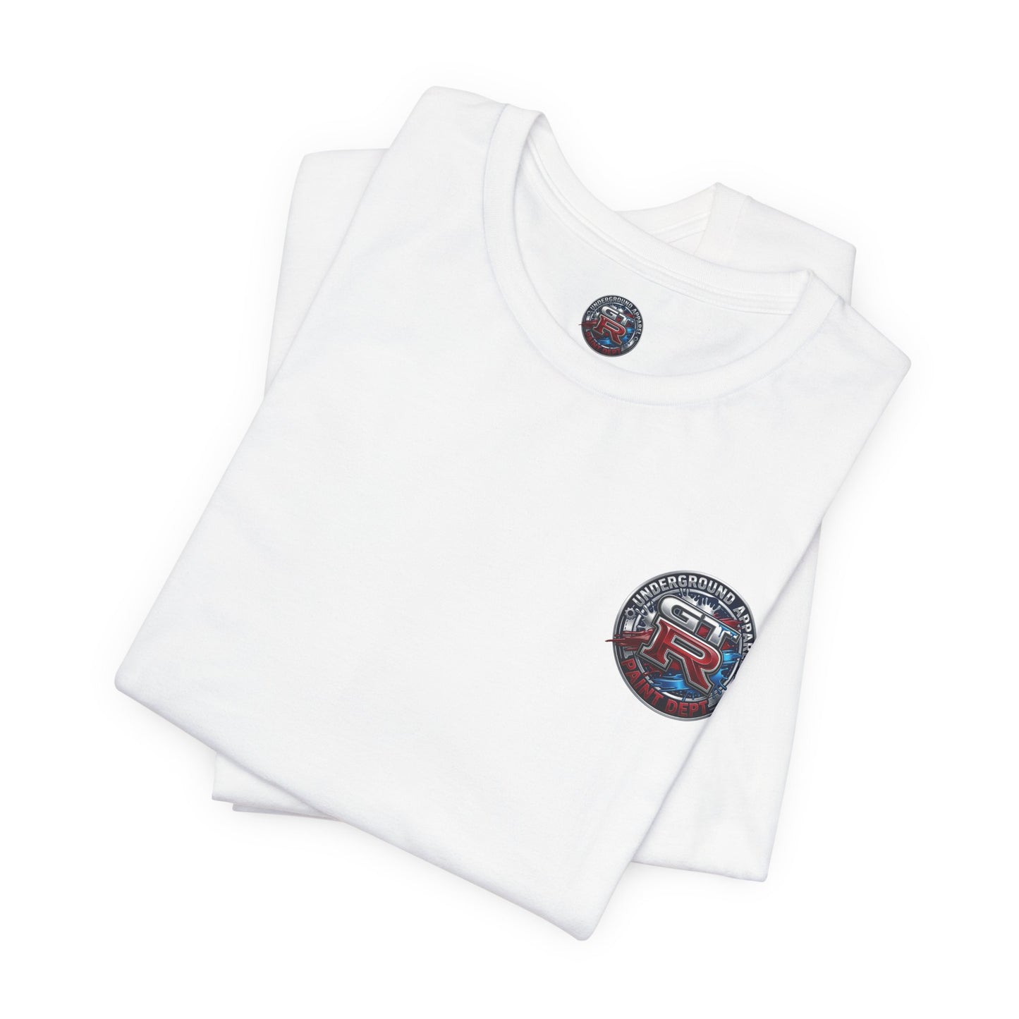 Underground Apparel Bayside Blue Skyline Car Tee