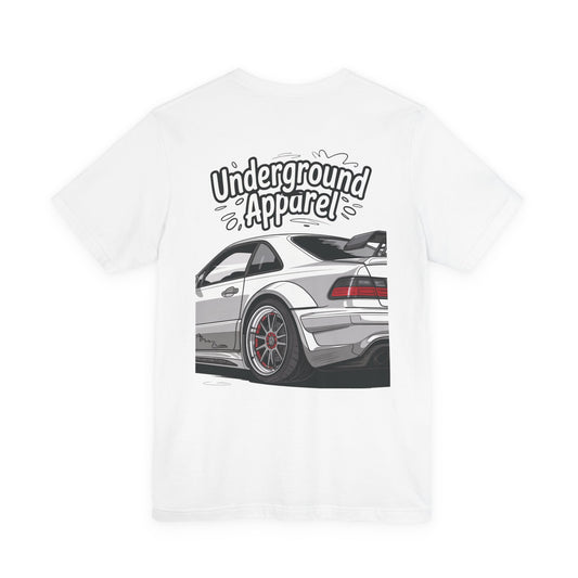 Car Graphic Tee — "Underground Apparel" Sports Car T-Shirt