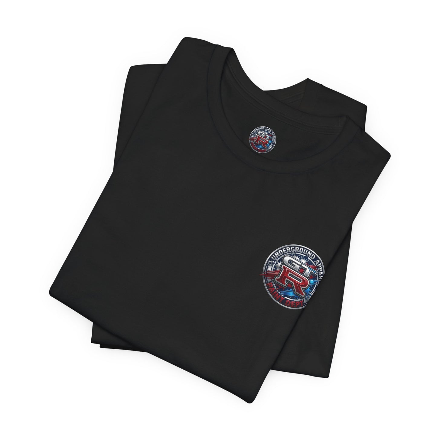 Underground Apparel Bayside Blue Skyline Car Tee