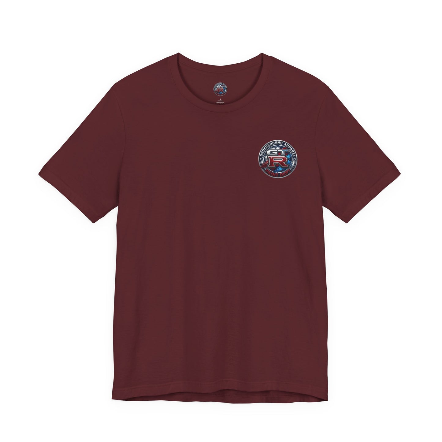 Underground Apparel Bayside Blue Skyline Car Tee