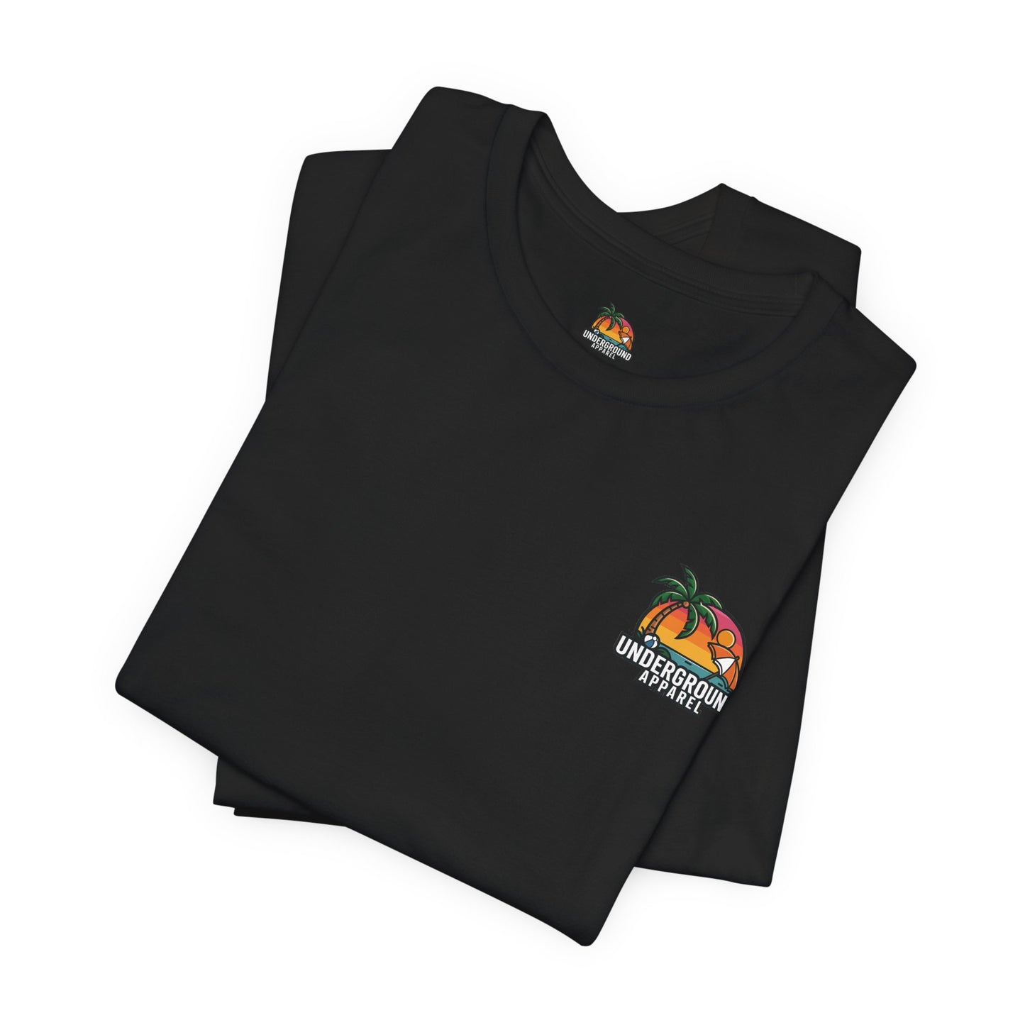 Classic Sunset Car Tee — "Underground Apparel" Tropical Streetwear CTS