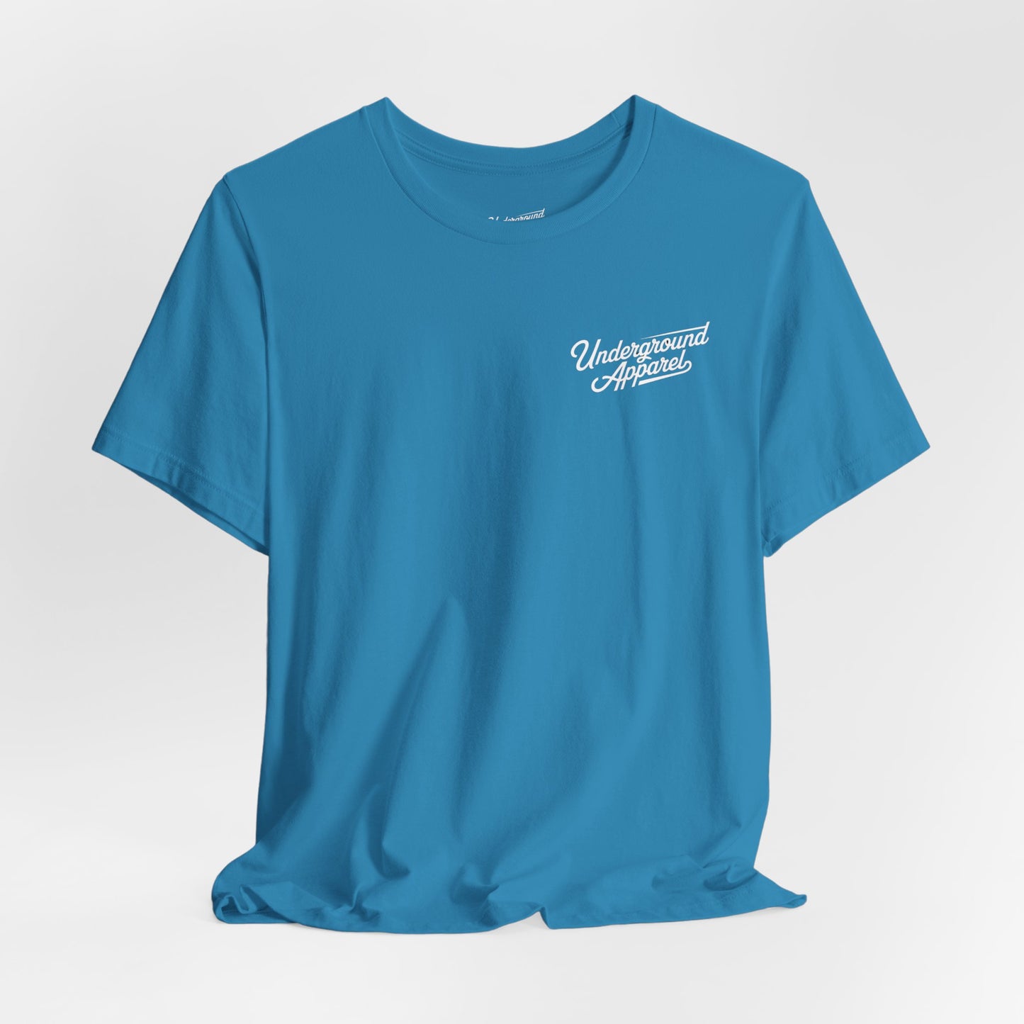 Truck Graphic Tee – "Made by Underground Apparel" Retro Sunset Design