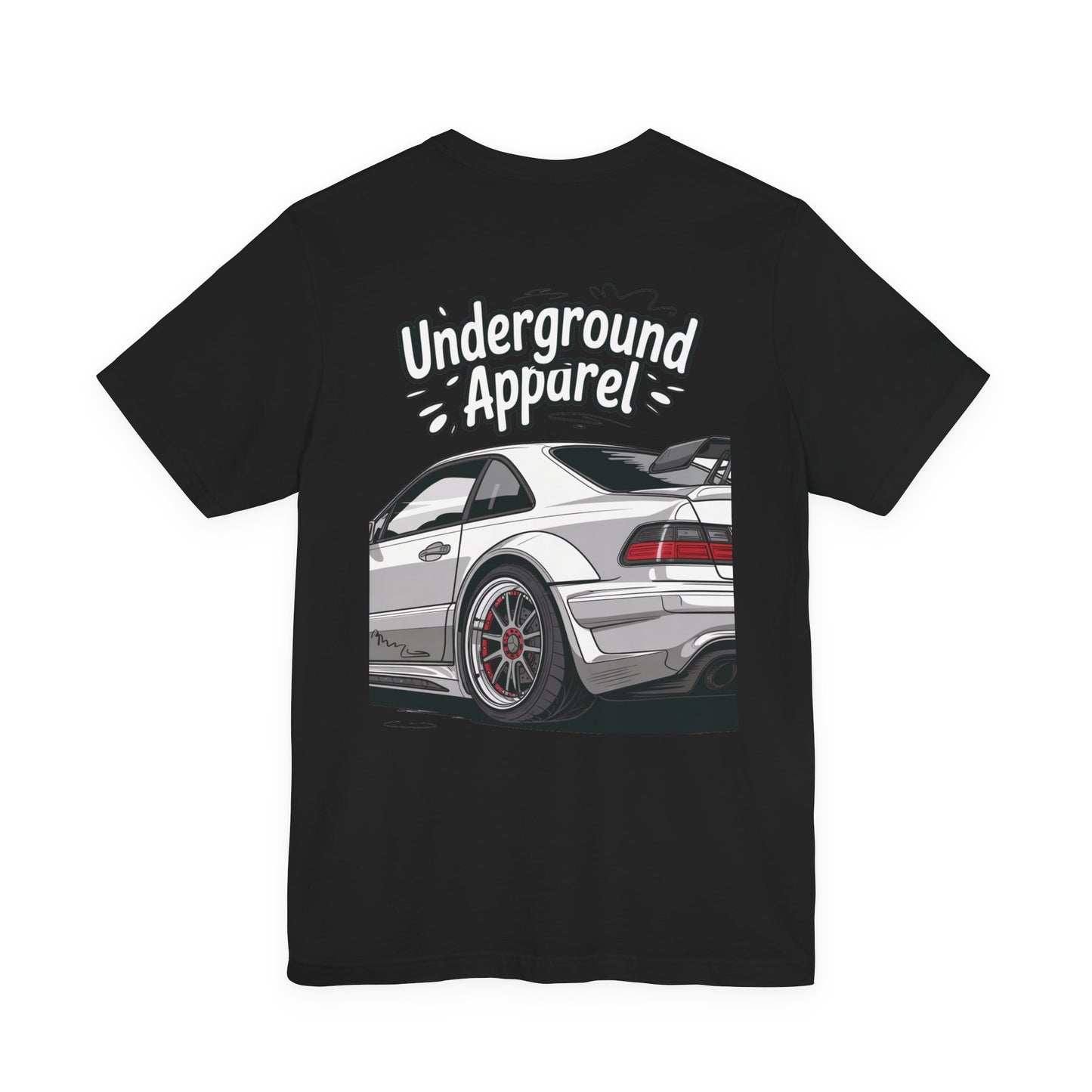 Car Graphic Tee — "Underground Apparel" Sports Car T-Shirt