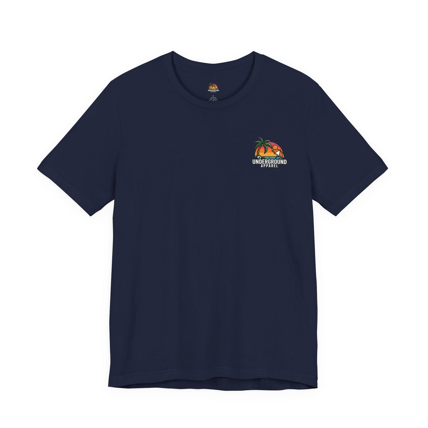 Classic Sunset Car Tee — "Underground Apparel" Tropical Streetwear CTS