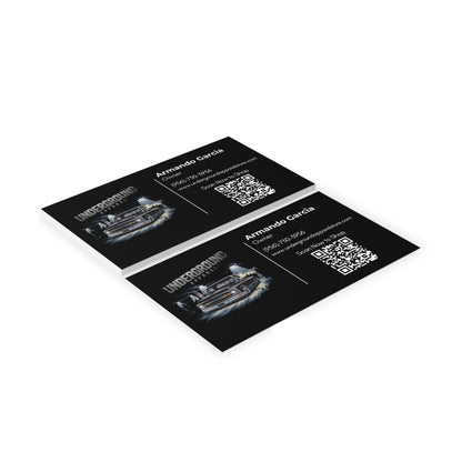 Underground Apparel Business Cards