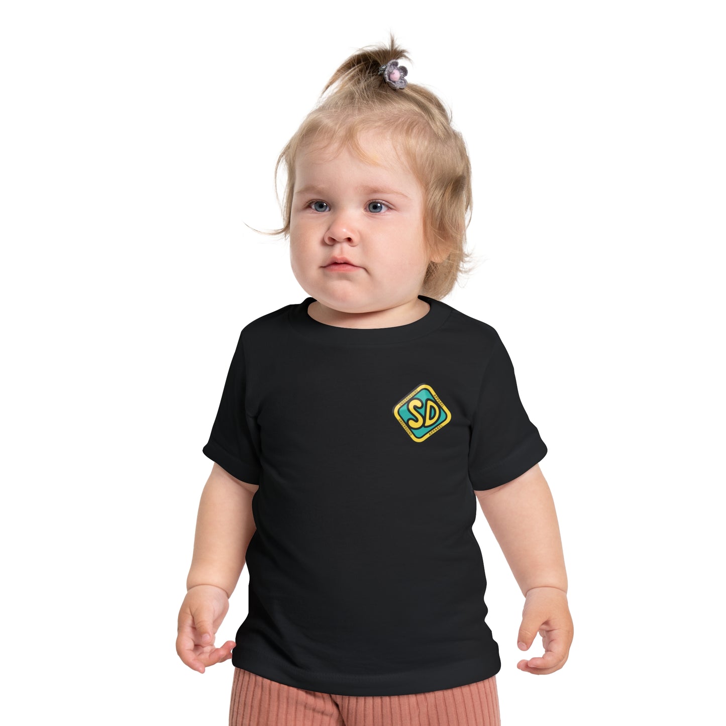 Underground Scobby Baby T-Shirt — Retro Mystery Van Graphic