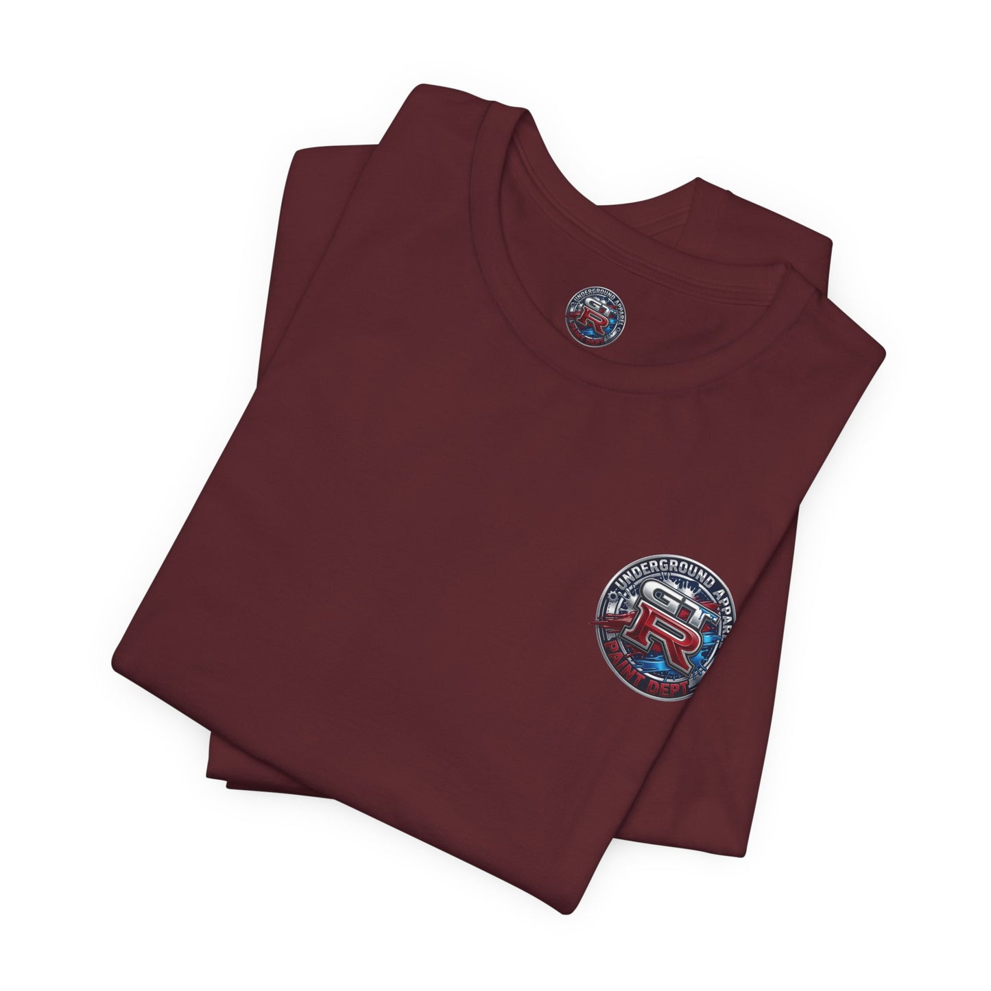 Underground Apparel Bayside Blue Skyline Car Tee