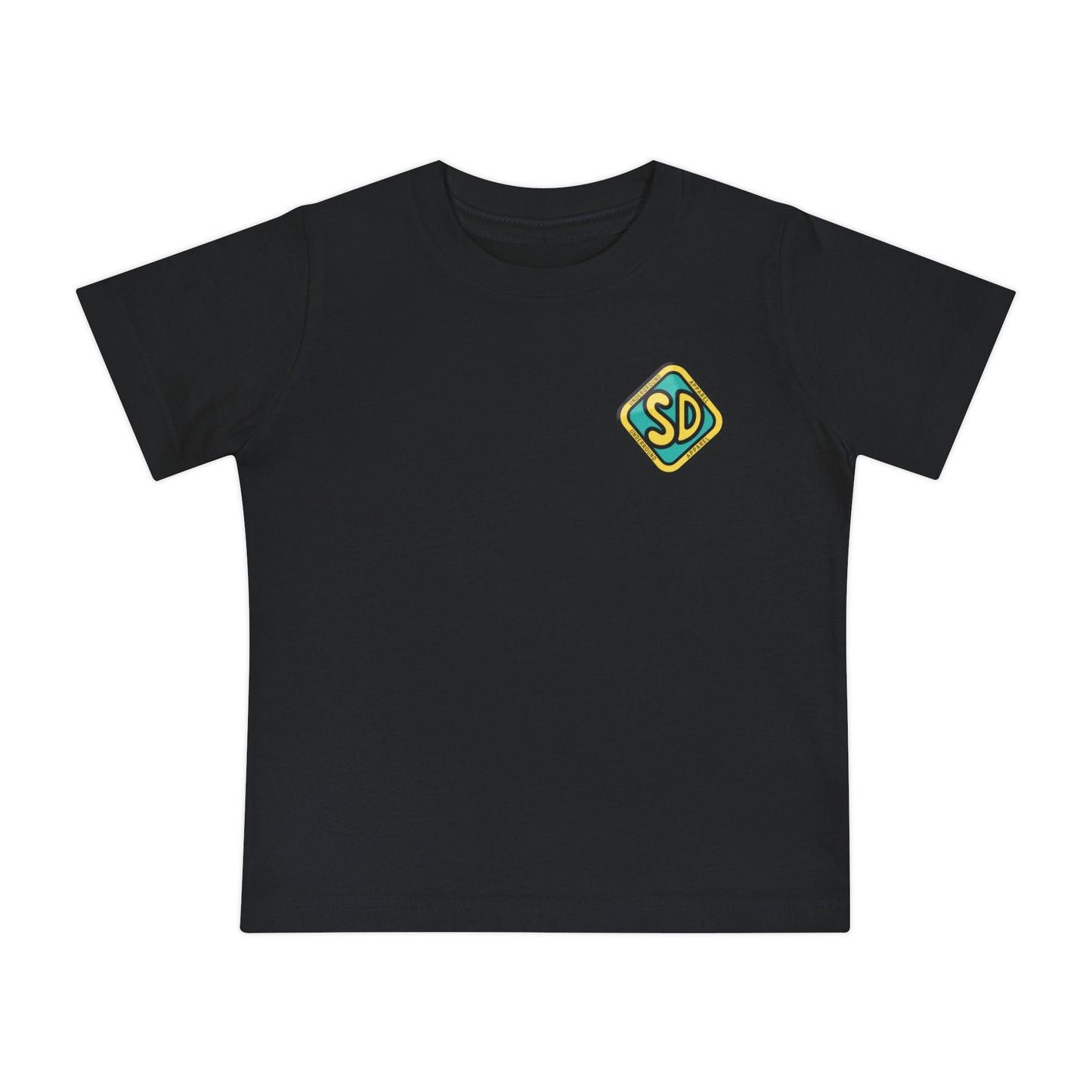 Underground Scobby Baby T-Shirt — Retro Mystery Van Graphic