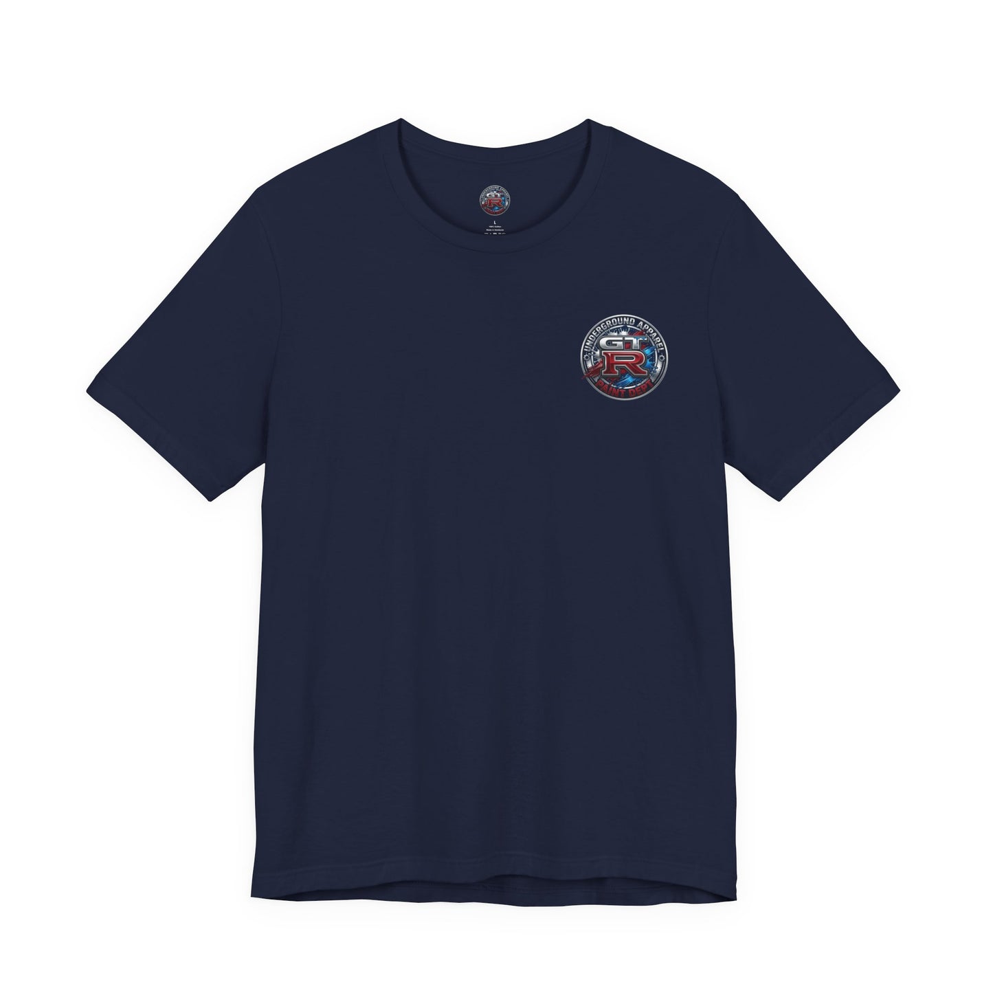 Underground Apparel Bayside Blue Skyline Car Tee