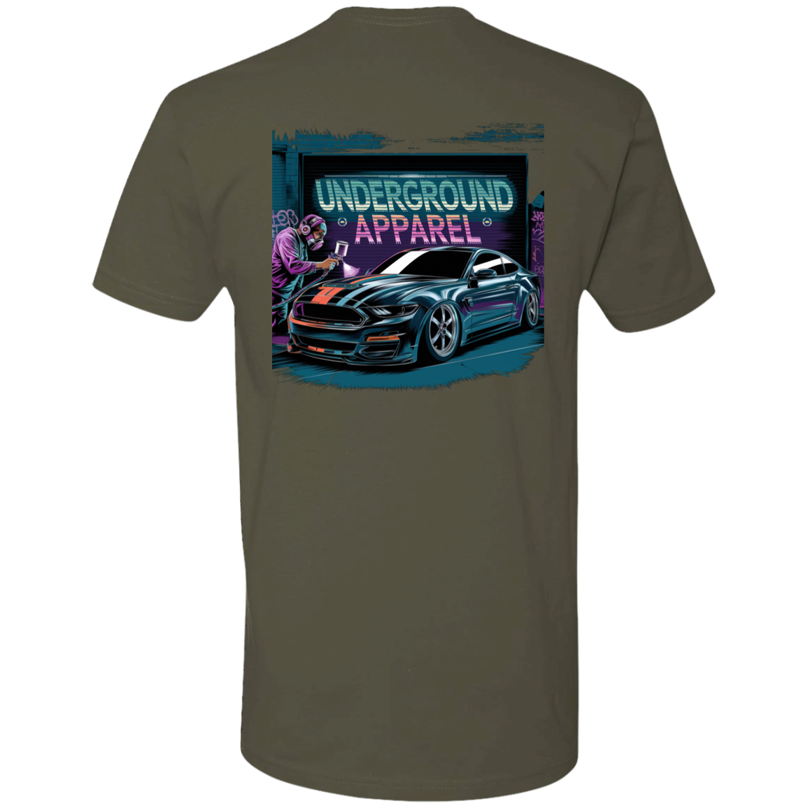 Underground Apparel Paint Shop T-Shirt